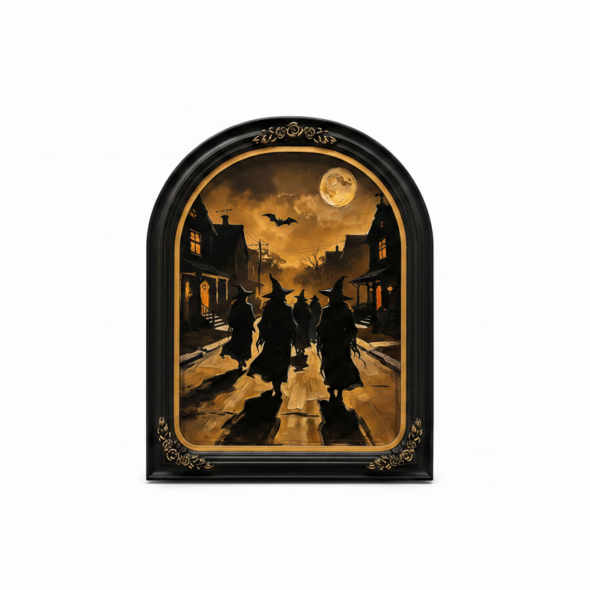 Witch Moon Framed Wall Art