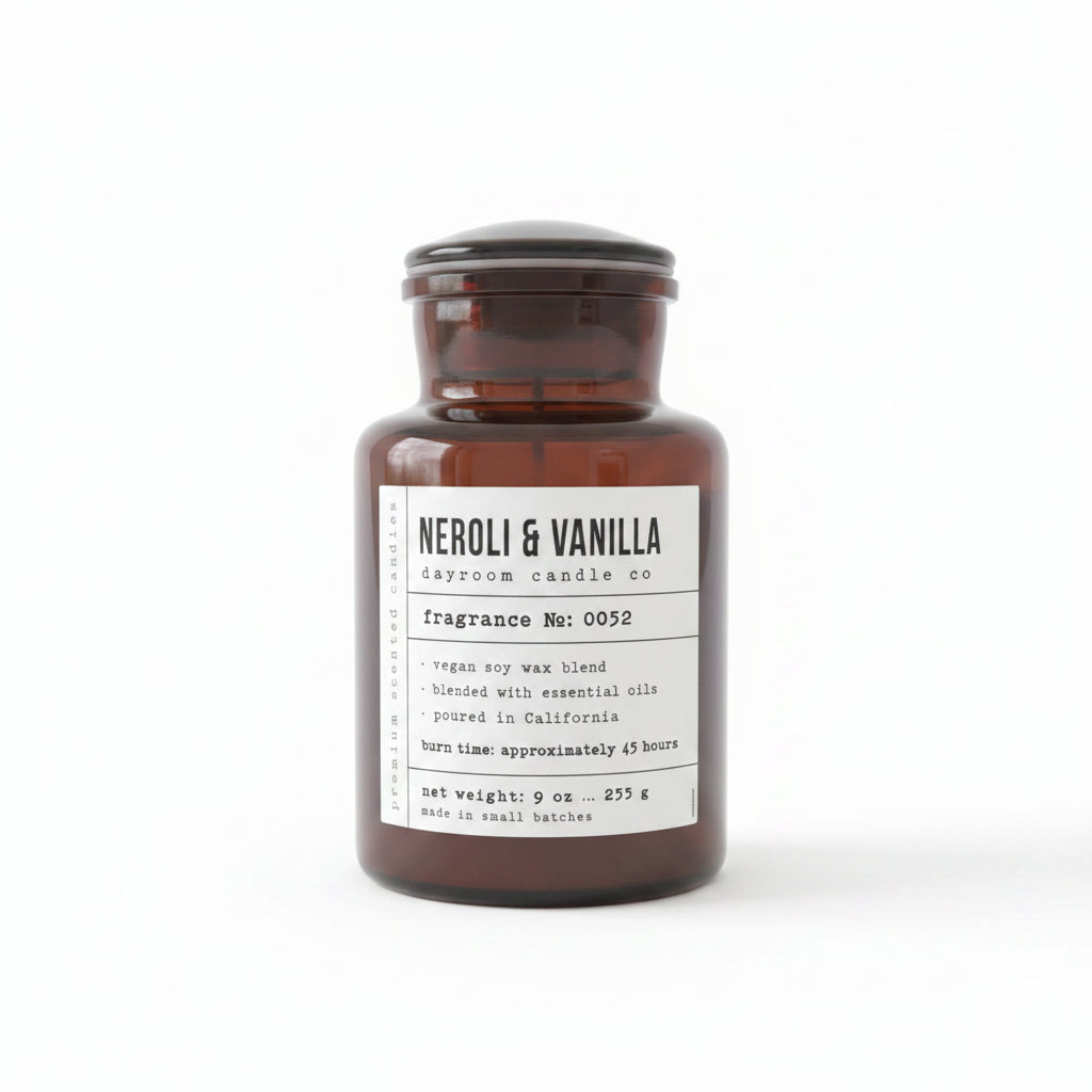 Neroli & Vanilla Apothecary Candle