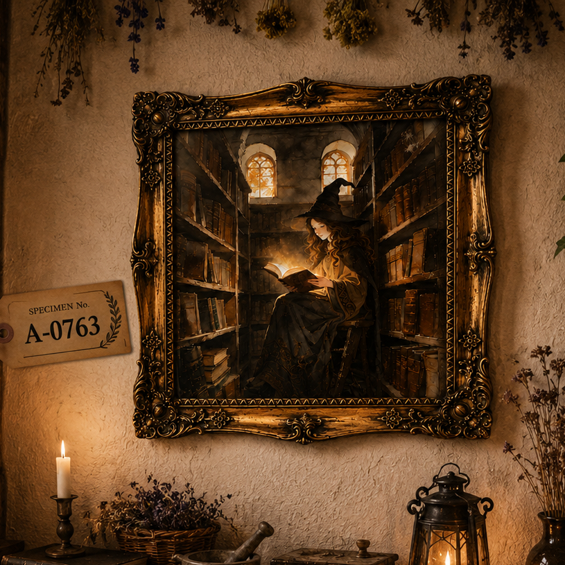 Witch in the Forgotten Library