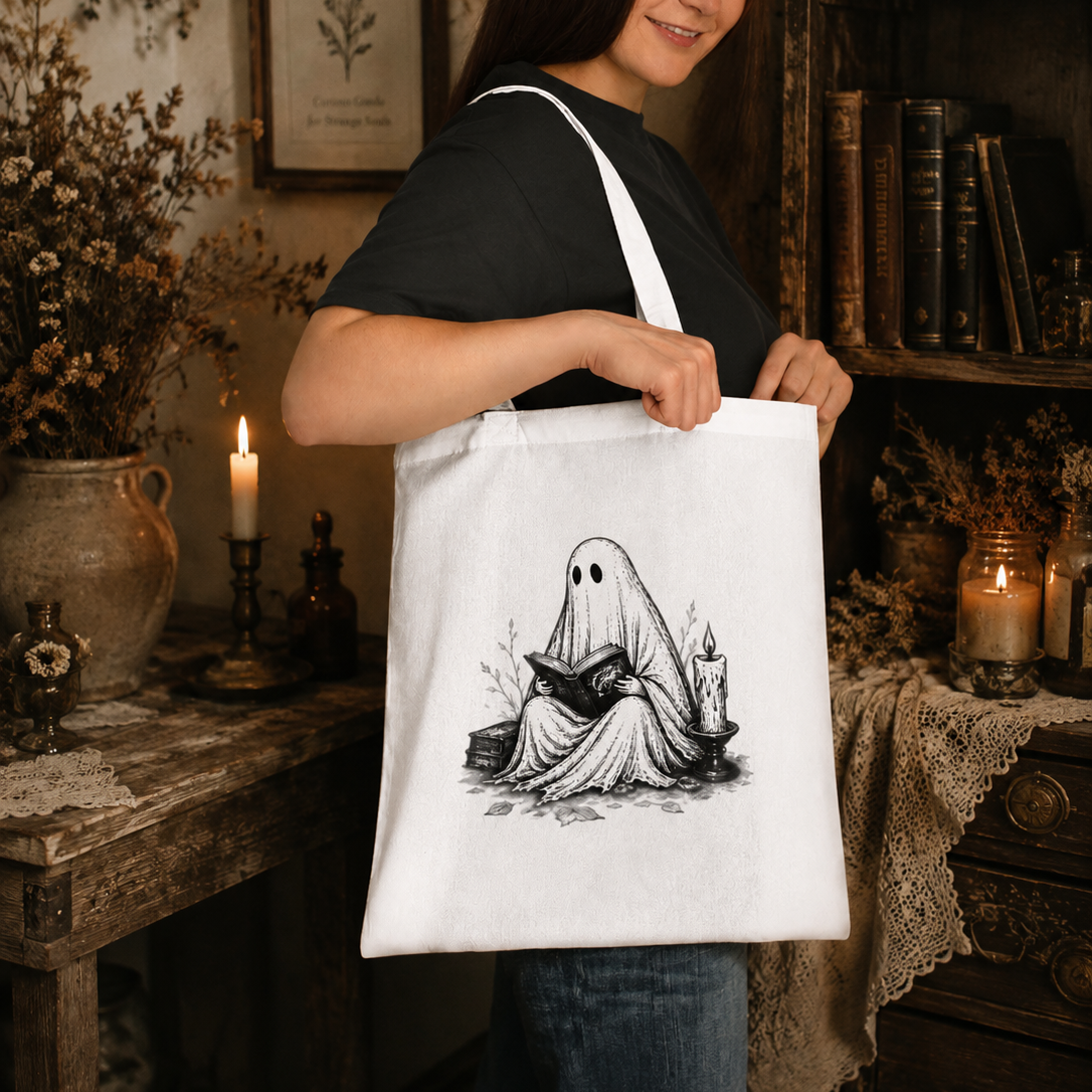 Haunting little Ghoul Tote Bag