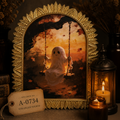 Ghost On A swing Picture Frame
