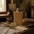 Rustic Ceramic Olive Oil Bottle