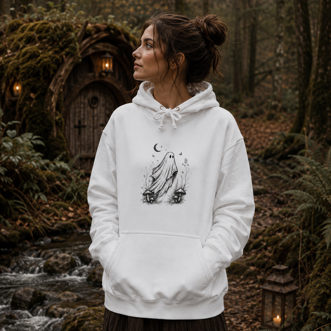 Woodland Ghost Hoodie