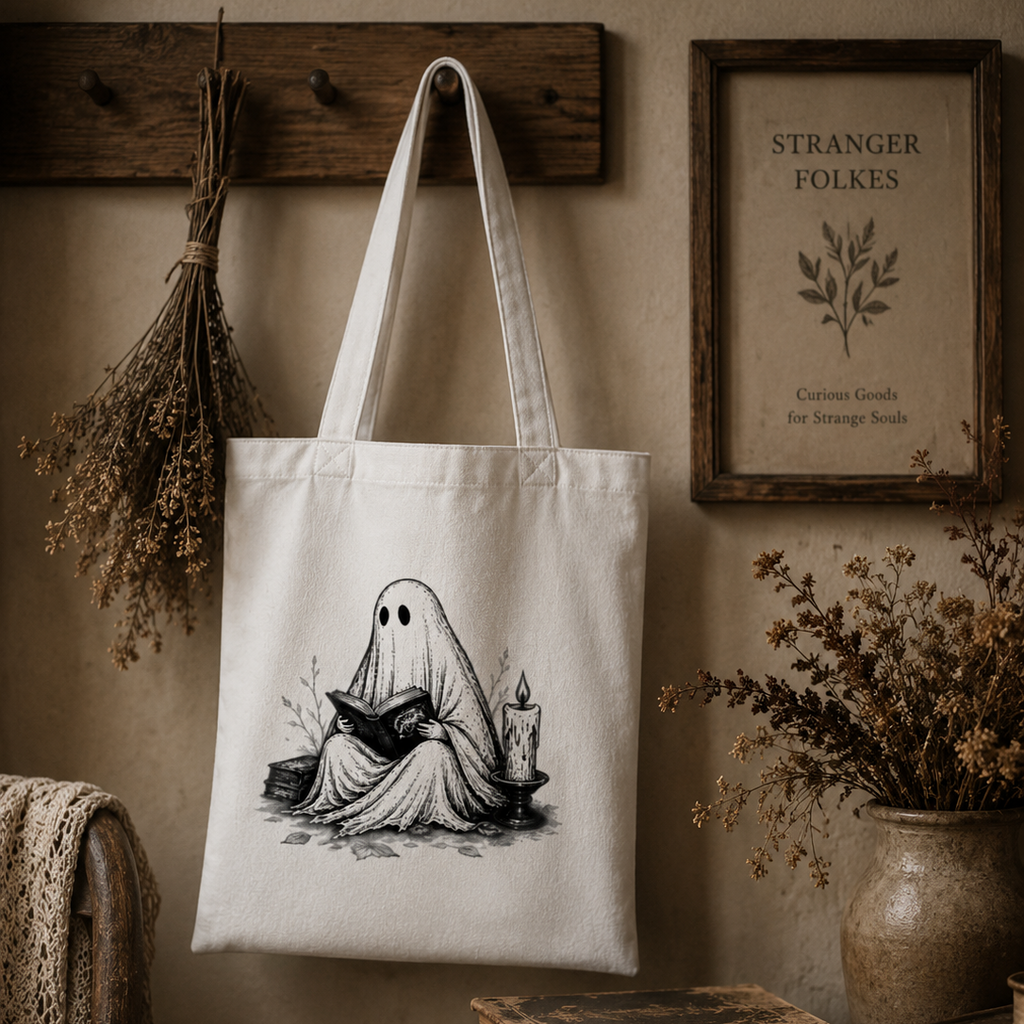 Haunting little Ghoul Tote Bag