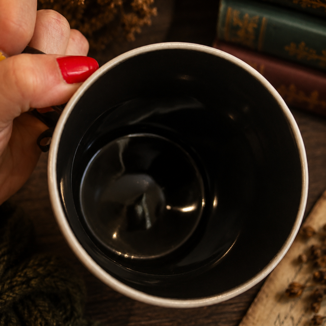 Spooky Tales Witch Mouse Ceramic Mug
