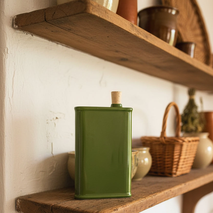 Olive Oil Ceramic Bottle