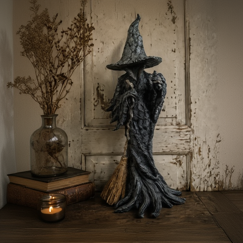 Rare Woodland Tree Witch Figure | 2FT Tall