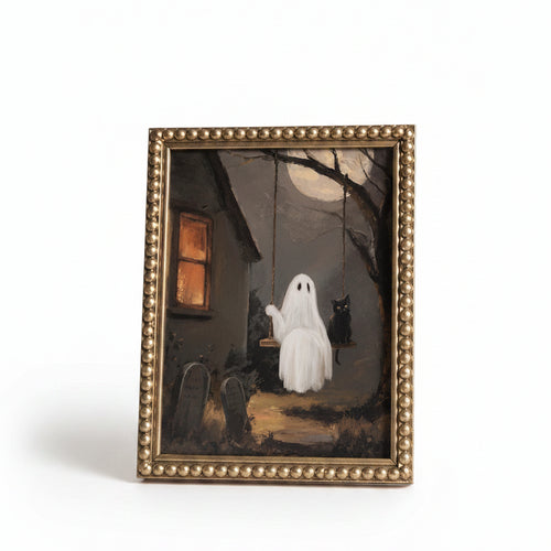 Ghost Swing Gothic Wall Art