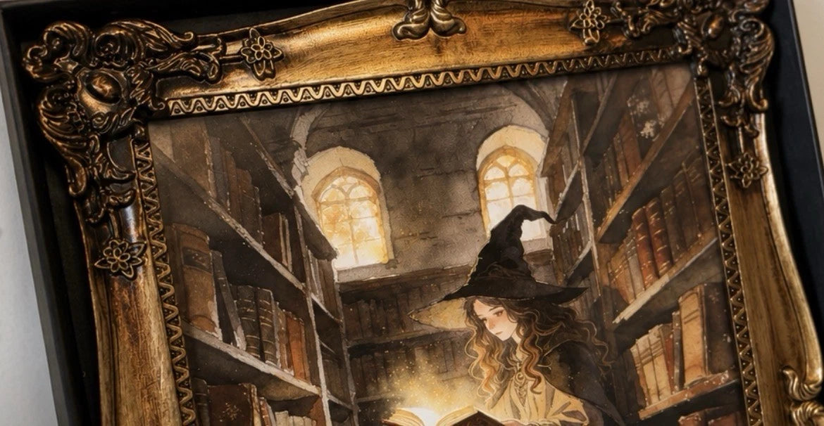 Witch in the Forgotten Library